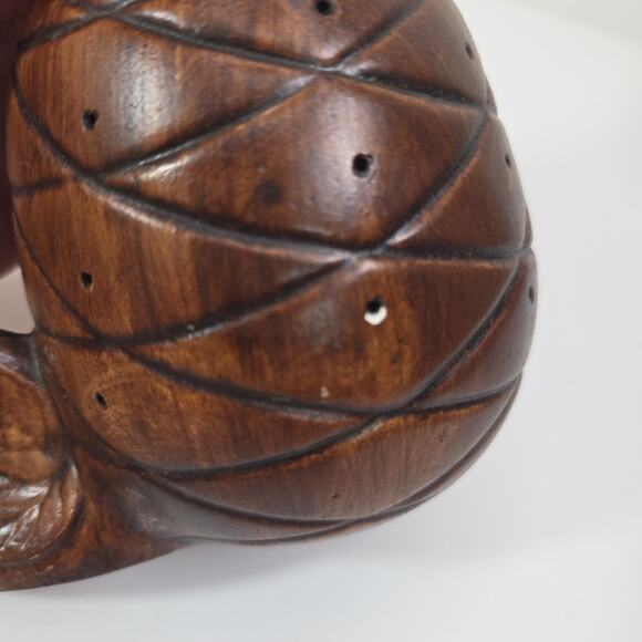 Treasure Craft Tiki Pineapple Toothpick Appetizer Server 7-1/4in Ceramic 1960s - Picture 7 of 9